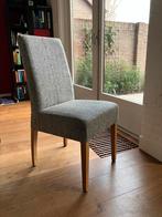 Zes fijne eetkamerstoelen, bijna gratis, Huis en Inrichting, Stoelen, Ophalen, Gebruikt, Vijf, Zes of meer stoelen, Stof