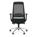 Bureaustoel Ledderra van Cas, Ophalen of Verzenden, Ergonomisch, Nieuw, Zwart