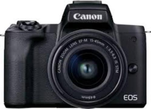 Canon eos m50  + 15-45 NieuwStaat  1 Jaar Garantie, Audio, Tv en Foto, Fotocamera's Digitaal, Zo goed als nieuw, Canon, Ophalen of Verzenden