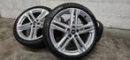 19" Audi A4 S4 B8 B9 S-line velgen zomer / winterbanden, Auto-onderdelen, Banden en Velgen, 19 inch, Gebruikt, Banden en Velgen