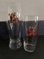 2 Hertog Jan bierglazen, Verzamelen, Glas en Borrelglaasjes, Ophalen, Zo goed als nieuw, Bierglas