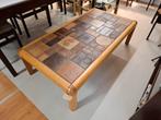 Vintage tegel keramiek salontafel tafel mid century design, Ophalen, Overige materialen, Unknown, Unknown