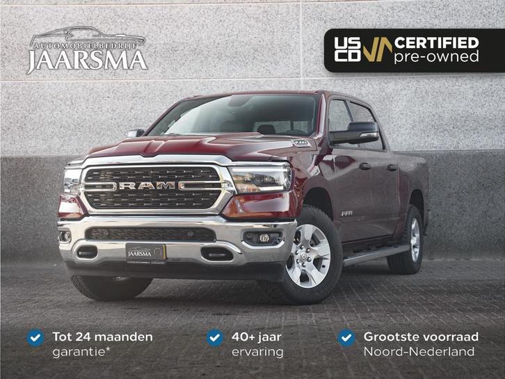 Dodge Ram 1500 Big Horn 3.6L eTorque |Lederen bekleding |Rol, Auto's, Dodge, Bedrijf, Te koop, RAM 1500, Airbags, Airconditioning