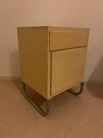 Nachtkastje (Bauhaus, fifties, vintage), Huis en Inrichting, Ophalen, Gebruikt, Minder dan 45 cm, Minder dan 55 cm