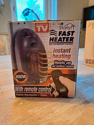 Nieuwe snelle Kachel Stopcontact afstand Starlyf Fast Heater beschikbaar voor biedingen