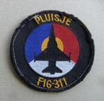Klu  badge / embleem F16 - 311 Sqn, Verzamelen, Ophalen of Verzenden, Luchtmacht, Nederland, Embleem of Badge