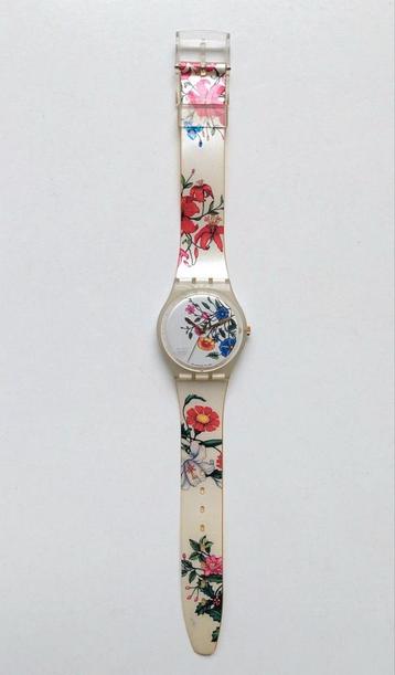 Vintage 2001 Swatch "Spring" Horloge Polshorloge Heren Dames beschikbaar voor biedingen