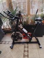 Spinningfiets/hometrainer, Sport en Fitness, Fitnessapparatuur, Ophalen, Gebruikt, Metaal, Hometrainer