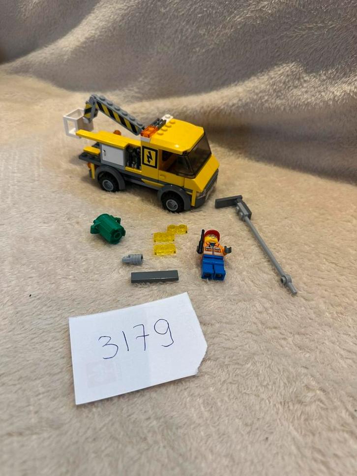 LEGO - City 3179 Reparatietruck, Kinderen en Baby's, Speelgoed | Duplo en Lego, Gebruikt, Ophalen