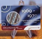 COINCARD 2025 "10 FRANK 1969-1979", WOKKEL FRANSE VERSIE, Ophalen of Verzenden, België, Overige waardes, Setje