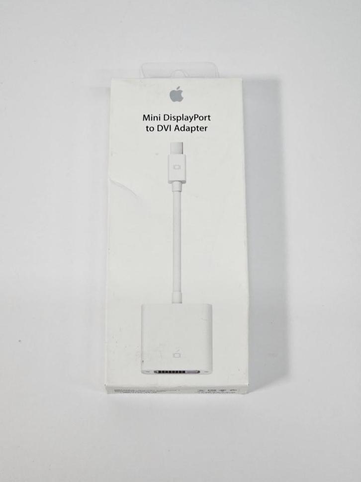 Apple - Mini DisplayPort - DVI Adapter - 0.2 m - Wit, Computers en Software, Pc- en Netwerkkabels, Zo goed als nieuw, Ophalen of Verzenden