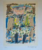 hand gesigneerde en genummerde zeefdruk van Kees Salentijn, Antiek en Kunst, Kunst | Litho's en Zeefdrukken, Ophalen of Verzenden