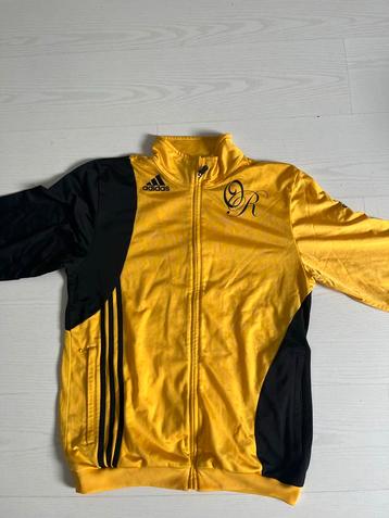 Vintage Adidas Trainingsjack Geel/Zwart beschikbaar voor biedingen