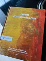 Leren Communiceren - 8e druk, Boeken, Studieboeken en Cursussen, Ophalen of Verzenden, Zo goed als nieuw, HBO