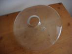 Glazen discus vaas van SIA, Overige kleuren, Ophalen of Verzenden, Minder dan 50 cm, Glas