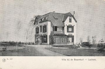 Lochem Mooie Oude Gelopen Kaart uit 1908 met een Villa.