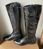 Via Vai lak leren laarzen zwart 39, Ophalen of Verzenden, Zo goed als nieuw, Zwart, Hoge laarzen