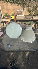 Hanglampen betonlook, Ophalen, Zo goed als nieuw, Minder dan 50 cm