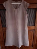 Oska Linnen Jurk Taupe Maat 4, Kleding | Dames, Beige, Maat 42/44 (L), Ophalen of Verzenden, Zo goed als nieuw