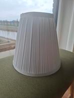 Witte lampenkap plissé, Ophalen, Zo goed als nieuw, Rond, 50 cm of meer