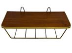 Vintage Wandplank Zwevend Nachtkastje Telefoon Kastje 60's, Gebruikt, Minder dan 45 cm, Vintage, Vintage