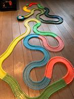 Grote racebaan set met auto en keerpunt, Kinderen en Baby's, Speelgoed | Racebanen, Ophalen of Verzenden, Zo goed als nieuw, Elektrisch