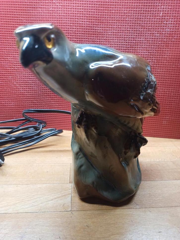 Parfumlampje Parfumlamp geurhuisje roofvogel havik, Antiek en Kunst, Curiosa en Brocante, Ophalen of Verzenden