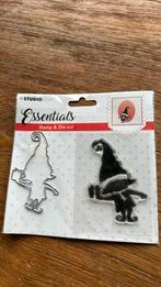 Studiolight essentials stamp & die cut, Ophalen of Verzenden, Zo goed als nieuw, Clearstamp