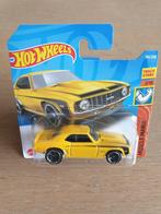 Chevrolet COPO Camaro kleur Geel modeljaar 1969 Hotwheels, Nieuw, Ophalen of Verzenden, Auto, Hotwheels