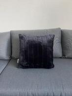 Sierkussen Sabel zwart 45x45cm, Ophalen, Nieuw, Zwart, Vierkant