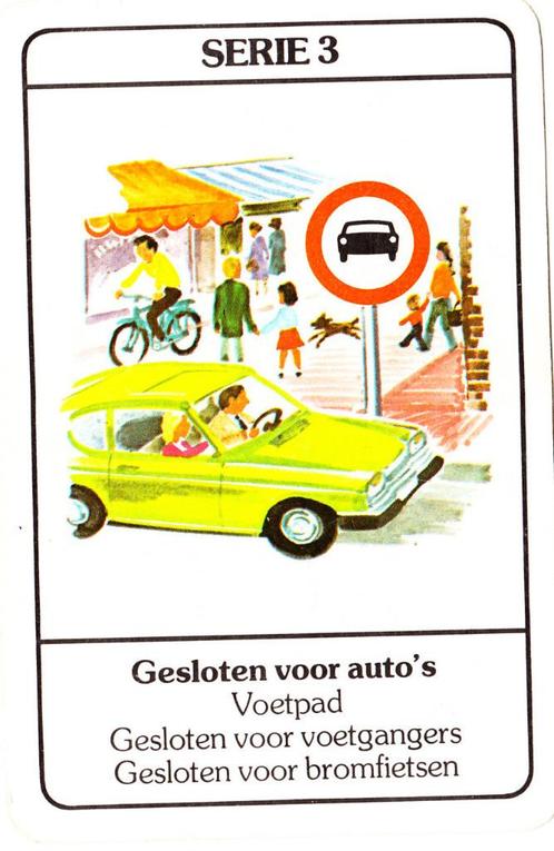 verkeerskwartet, Verzamelen, Speelkaarten, Jokers en Kwartetten, Gebruikt, Kwartet(ten), Ophalen of Verzenden