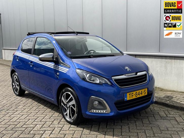 Peugeot 108 1.0 e-VTi Collection TOP! Open Dak / Carplay / C, Auto's, Peugeot, Bedrijf, Te koop, ABS, Achteruitrijcamera, Airbags