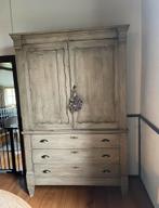 Biedermeier kast landelijk sober, Ophalen, 100 tot 150 cm, 200 cm of meer, Zo goed als nieuw