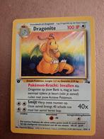 Dragonite, first edition, 4/62, goede staat!, Ophalen of Verzenden, Zo goed als nieuw, Losse kaart, Foil