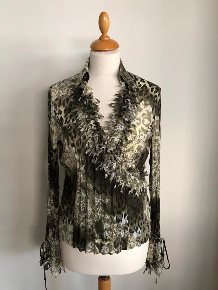 TAIFUN blouse, maat 36, Kleding | Dames, Blouses en Tunieken, Zo goed als nieuw, Maat 36 (S), Groen, Verzenden