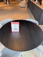 Showmodel Eettafel Blackstone rond 130 kruispoot, Ophalen, Gebruikt, 100 tot 150 cm, 50 tot 100 cm