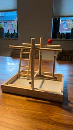 Houten speeltuin voor vogels, Dieren en Toebehoren, Ophalen, Zo goed als nieuw, Kooi-accessoires