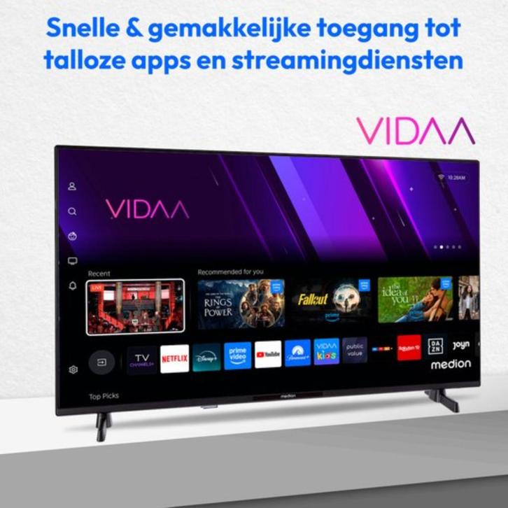 Medion 32 inch Full HD Smart TV | Nieuwstaat, Audio, Tv en Foto, Televisies, Zo goed als nieuw