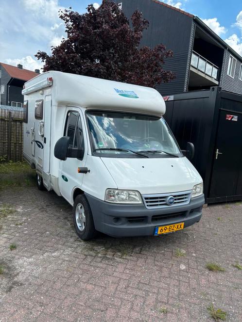 Fiat mc Louis Lagan 251, Caravans en Kamperen, Campers, Particulier, Half-integraal, tot en met 4, Fiat, Diesel, 4 tot 5 meter