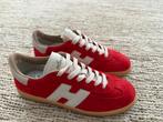 HOGAN Cool sneaker dames rood maat 38, Kleding | Dames, Schoenen, Ophalen of Verzenden, Zo goed als nieuw, Rood, Sneakers of Gympen