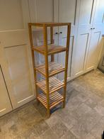 Houten Stellingkast met 4 Planken, Huis en Inrichting, Ophalen, Zo goed als nieuw