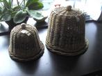 Rieten stolp / Cloche van Riviera Maison, Mand, Rond, Ophalen of Verzenden, Zo goed als nieuw