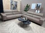 ZGAN XL Hoekbank Bendigo Microleer - Taupe - 332 x 300