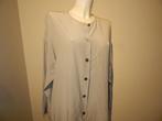 Pauw Amsterdam lichte kleur blouse zijde knopen 5/44, Verzenden, Maat 42/44 (L), Pauw, Zo goed als nieuw
