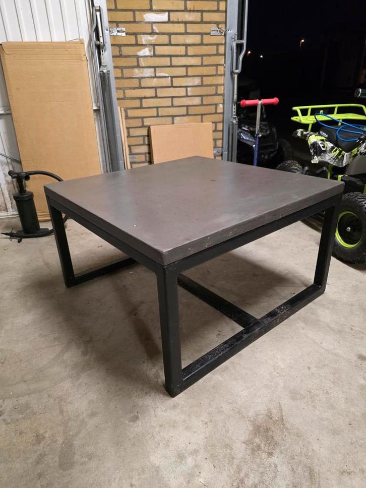 Salontafel 80x80cm, Huis en Inrichting, Tafels | Salontafels, Gebruikt, Minder dan 50 cm, 50 tot 100 cm, 50 tot 100 cm, Vierkant