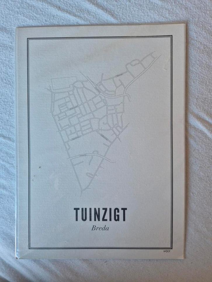 Wijck Tuinzigt Poster - Nieuw in Plastic, Huis en Inrichting, Woonaccessoires | Schilderijen, Tekeningen en Foto's, Ophalen of Verzenden