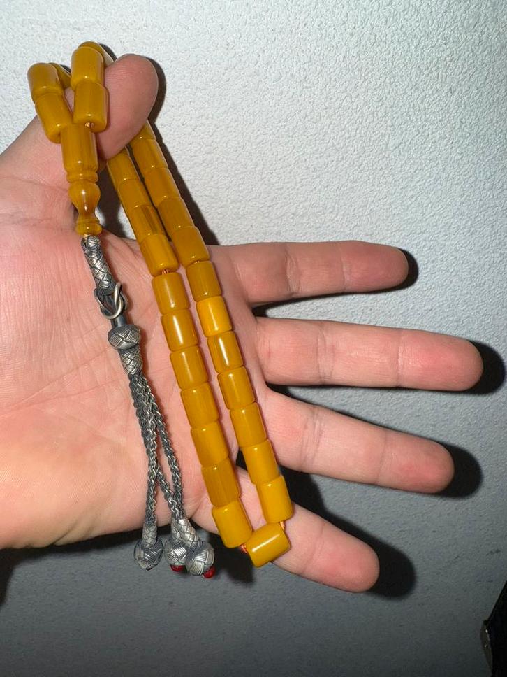 Cubuk Sıkma Tesbih Rosary TürkAlp, Antiek en Kunst, Antiek | Religie, Ophalen of Verzenden
