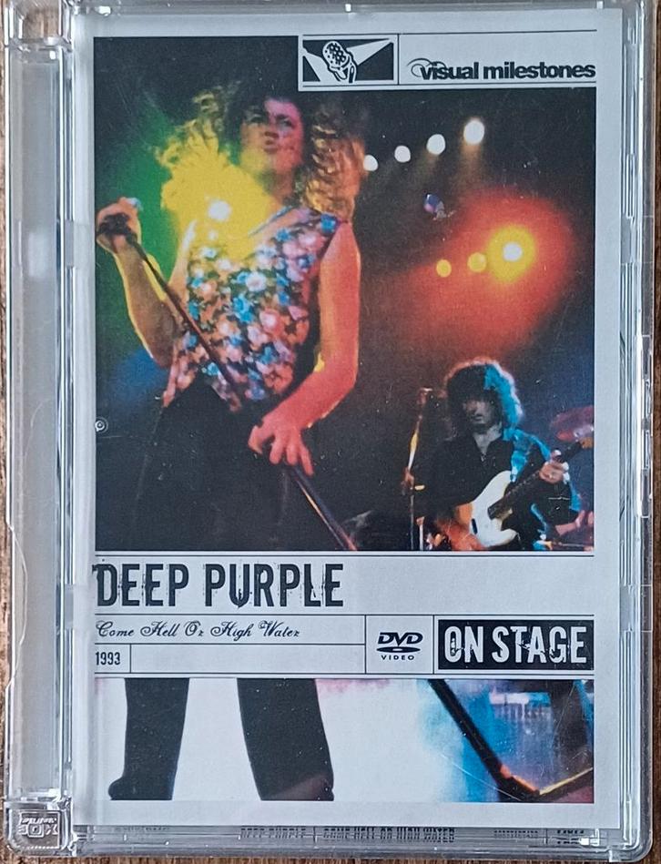 Deep Purple - Come Hell Or High Water - live, Cd's en Dvd's, Dvd's | Muziek en Concerten, Zo goed als nieuw, Muziek en Concerten