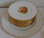 Complete Hutschenreuther Porseleinen fruitschalen set, Antiek en Kunst, Antiek | Servies los, Ophalen of Verzenden