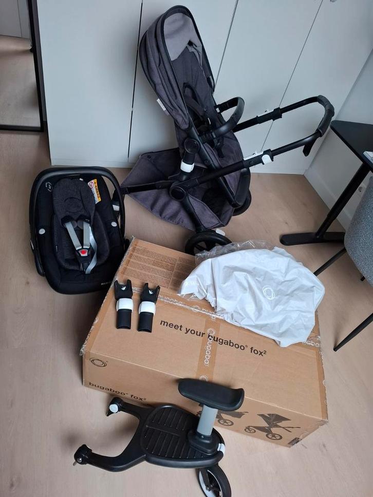 Bugaboo Fox 2 Combiwagen + alle extra onderdelen, Kinderen en Baby's, Kinderwagens en Combinaties, Gebruikt, Combiwagen, Bugaboo